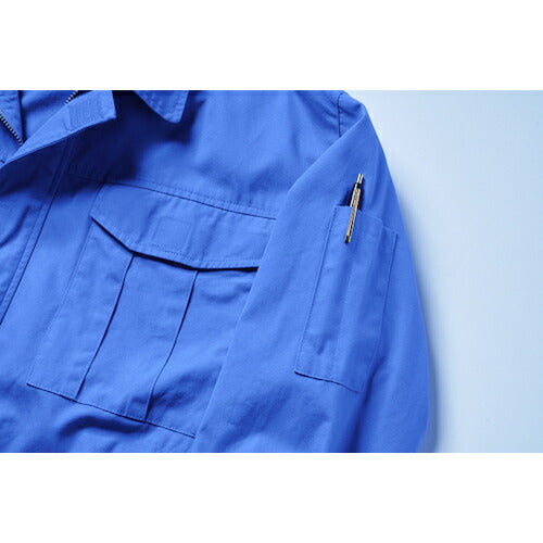 空調服　空調服［［Ｒ上］］　難燃長袖ブルゾン　ウエアのみ　ライトブルー　４Ｌ KU91731C24S6