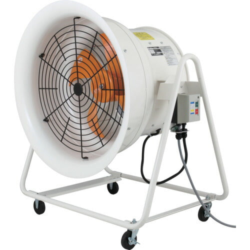 Ｓｕｉｄｅｎ　送風機　こでかファン　ハネ径５００ｍｍ　低騒音・省エネタイプ　三相２００Ｖ　角度調節可能　４輪キャスター付 SJF-T504A-3