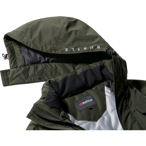 ＢＵＲＴＬＥ　防水防寒ジャケット　７６２０−１４−ＸＬミルスグリーン 7620-14-XL
