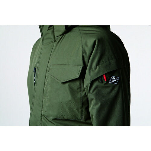 ＢＵＲＴＬＥ　防水防寒ジャケット　７６２０−１４−ＸＬミルスグリーン 7620-14-XL