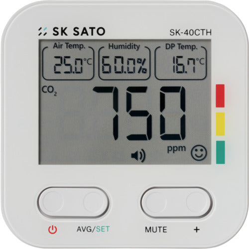 佐藤　ＣＯ２モニターミニ　ＳＫ−４０ＣＴＨ（１７３８−００） 1738-00