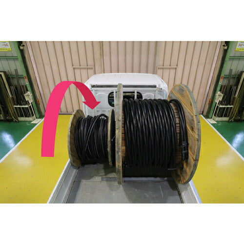 育良 ケーブルドラム専用ドラムクランプ（１０１９４） ISKCDC5000