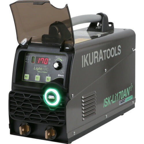 育良 リチウムイオンバッテリー内蔵アーク溶接機ＮＥＯ ＩＳＫ－ＬＩ１７０ＡＮ（ｐｌｕｓ） （４００８８） ISK-LI170AN(PLUS)