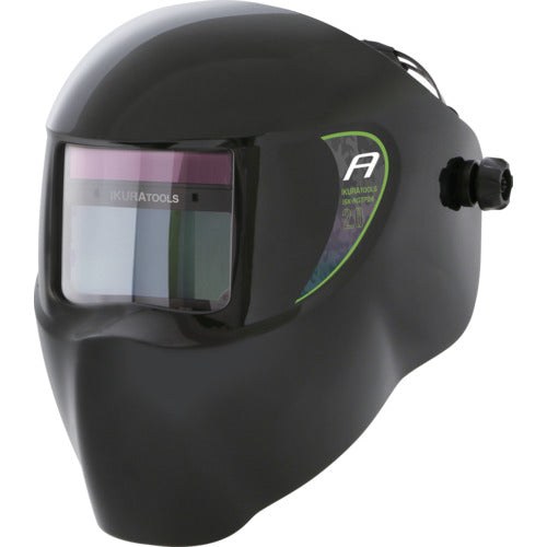 育良 溶接面（液晶式）ラピッドグラス ＩＳＫ－ＲＧＴＰ２Ａ （４０３５７） ISK-RGTP2A