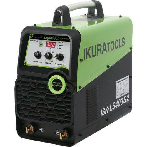 育良 ポータブルアーク溶接機 ライトアーク ＩＳＫ－ＬＳ４０３Ｓ２（４００８４） ISK-LS403S2