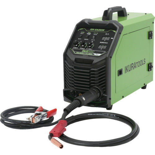 育良 半自動アーク溶接機 スキルアークプロ ＩＳＫ－ＳＡ２００Ｗ（４００８５） ISK-SA200W