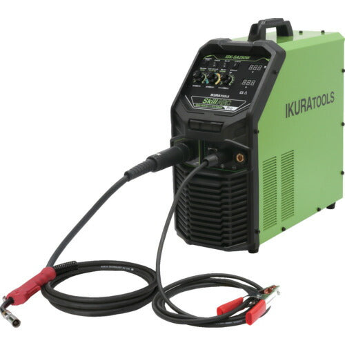 育良 半自動アーク溶接機 スキルアークプロ ＩＳＫ－ＳＡ２５０Ｗ（４００８６） ISK-SA250W