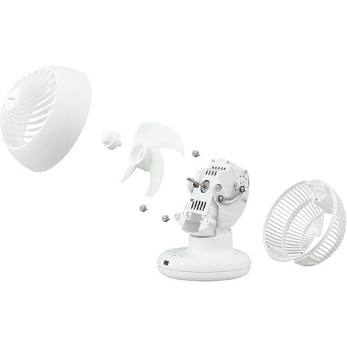 ＩＲＩＳ　２０７０３２　ＡＣボール型サーキュレーター　ホワイト PCF-BC15TEC-W