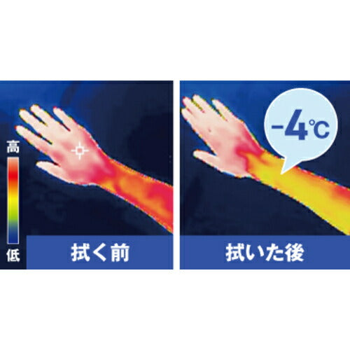 ＴＲＵＳＣＯ　クール汗拭きクロス　”北極ボディシート” CSH84