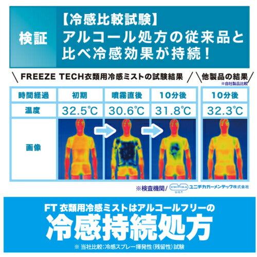 リベルタ　冷感ミスト　ＦＲＥＥＺＥ　ＴＥＣＨ　衣類用　大容量　１Ｌ FT-6525023