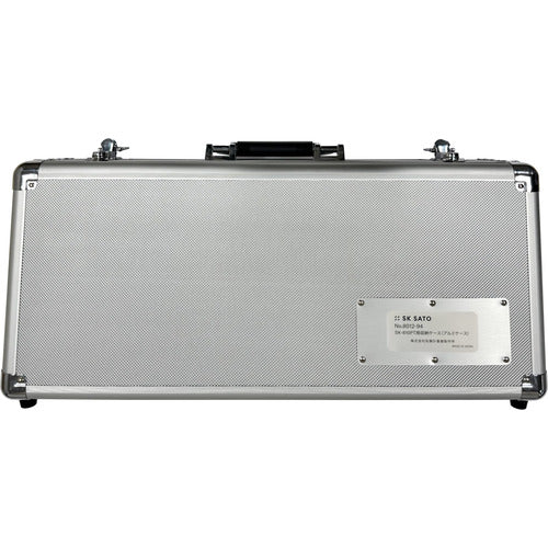 【送料・納期都度見積】 佐藤 収納ケース 精密型デジタル温度計ＳＫ－８１０ＰＴ用 （８０１２－９４）（アルミケース） 8012-94