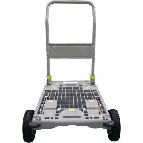 【送料都度見積】ヨドノ　オフロード台車　ライトメッシュカーＸ　201PA-X