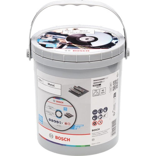 ボッシュ 切断砥石 一般鋼材用105×1．2×15mm 100枚バケツ