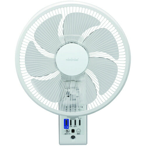 ＴＯＹＯＴＯＭＩ　ＡＣ壁掛け扇風機　ＦＷ−Ｓ３０Ｒ（Ｗ） FW-S30RW