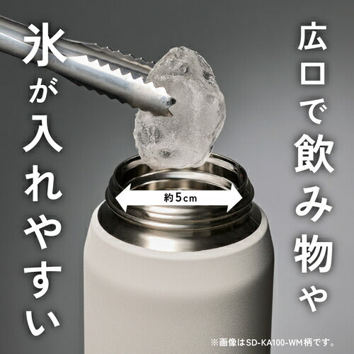 ＺＯＪＩＲＵＳＨＩ　水筒　ステンレスマグ　０．７５Ｌ　チャコールブラック SD-KA75-BM