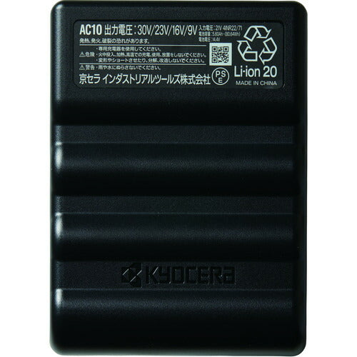 ＢＵＲＴＬＥ　リチウムイオンバッテリー　ＡＣ１０−７８−Ｆ　マットブラック AC10-78-F