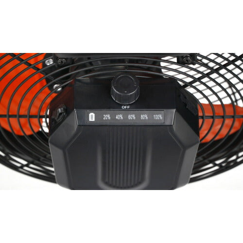 ＴＲＵＳＣＯ　充電式工場扇　ジェネラルファン・ＲｅＣｈａｒｇｅ　３０ｃｍ DF-30RC