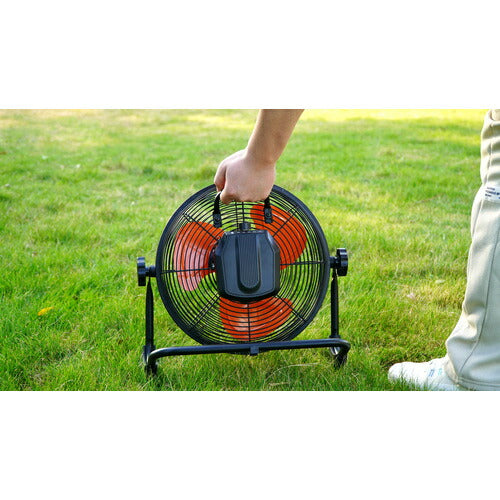 ＴＲＵＳＣＯ　充電式工場扇　ジェネラルファン・ＲｅＣｈａｒｇｅ　３０ｃｍ DF-30RC