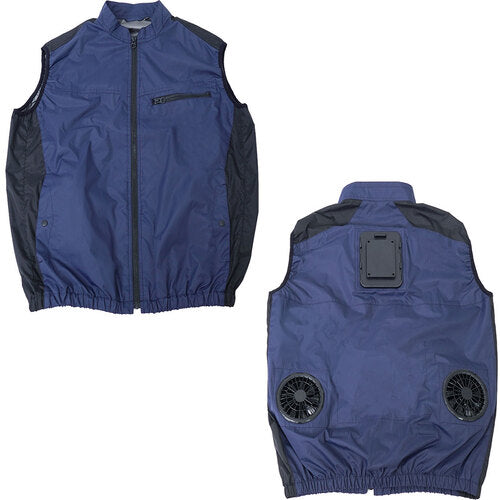 サンコー　圧倒的に冷える「冷蔵服２０２６」　ベスト　ネイビー　フリーサイズ TKCV26SNVF