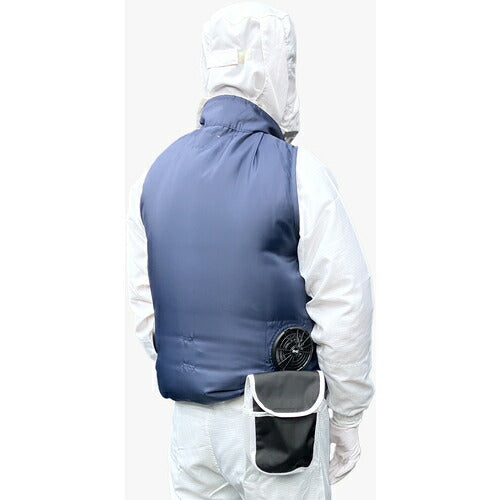ＧＯＬＤＷＩＮ　空調服［［Ｒ上］］　アウターベスト　ネイビー　４Ｌ PK2913-N-4L