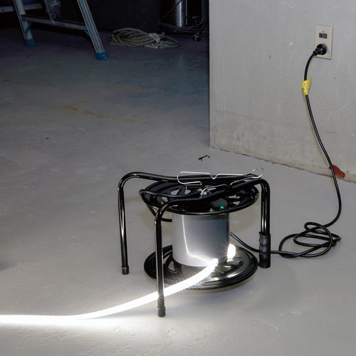 TRUSCO　伸ばすだけで使えるドラム付LEDテープライト　両面発光　10m　シリコンタイプ　屋外用・防雨型　TLED-10