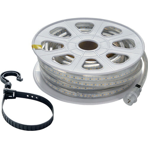 ＴＲＵＳＣＯ　ＬＥＤテープライト　延長用　両面発光　１０ｍ　シリコンタイプ TLED-10E