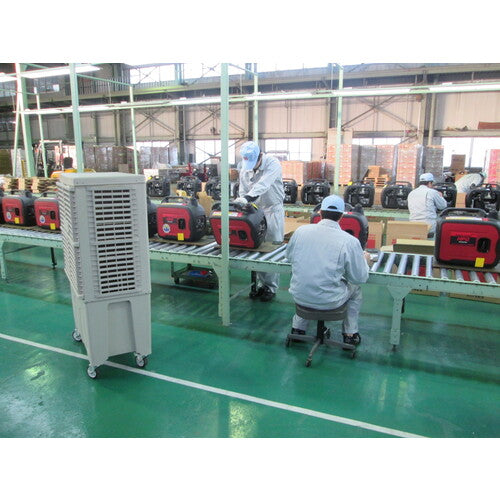 ＭＥＩＨＯ　気化式冷風機　すずかぜ　幅８６０ｍｍ　奥行５００ｍｍ　高さ１３８０ｍｍ MPR120-1