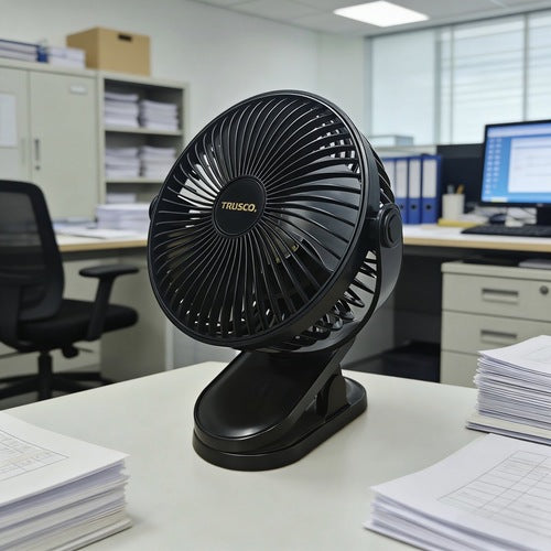 ＴＲＵＳＣＯ　３ＷＡＹ充電式クリップファン　１２ｃｍ TCF-1