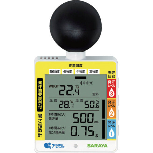 サラヤ　アセミル　発汗目安表示Ｗ２Ｂ２　21461