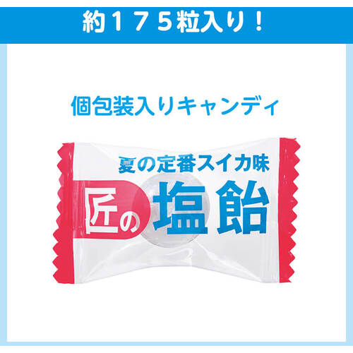 サラヤ　【※軽税】　匠の塩飴　マスカット・レモン・スイカアソート７５０ｇ 27860