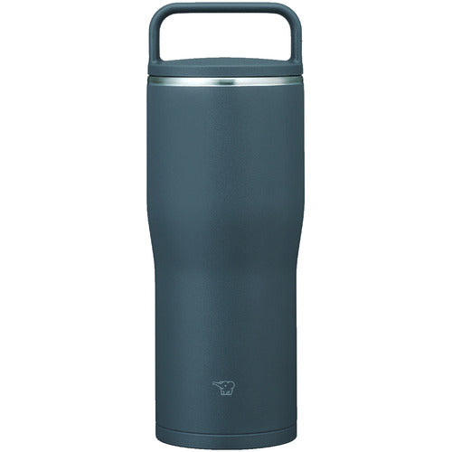 ＺＯＪＩＲＵＳＨＩ　ステンレスキャリータンブラー　ハンドル形状　シームレスせん　０．５Ｌ　ストーングレー SX-NA50-HM