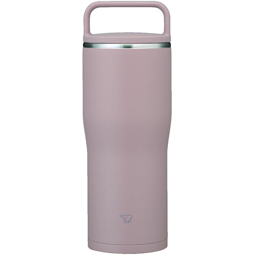 ＺＯＪＩＲＵＳＨＩ　ステンレスキャリータンブラー　ハンドル形状　シームレスせん　０．５Ｌ　サンドベージュ SX-NA50-CM
