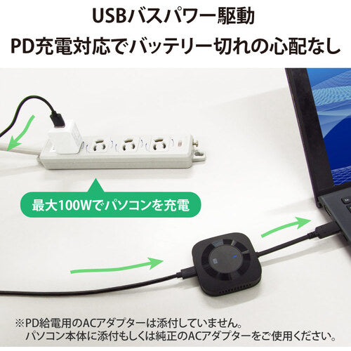 RATOC　ワイヤレスHDMI分配送受信機　　　１対２分配　USBｰC　to　HDMI　RS-WLSP2