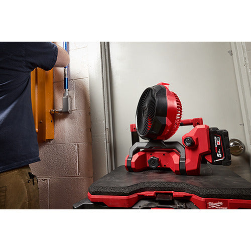 ｍｉｌｗａｕｋｅｅ　Ｍ１８　リフトエアファン　赤×黒　M18 LAF-0 APJ