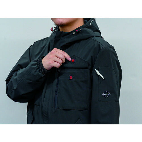 ＢＵＲＴＬＥ　【１２月中旬入荷予定】　フーディジャケット　３２７０−０３−Ｌ　ネイビー 3270-03-L