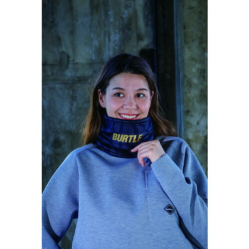 ＢＵＲＴＬＥ　【１２月中旬入荷予定】　ネックゲイター　４０９２−６６−Ｆ　スプリットブラック 4092-66-F