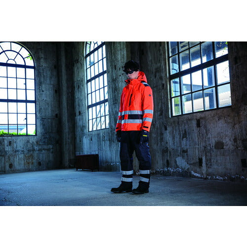 ＢＵＲＴＬＥ　【１１月末入荷予定】　ハイビズ防水防寒ジャケット　７６３０−９３−Ｌ　ハイビズオレンジ 7630-93-L