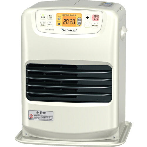 ダイニチ　石油ファンヒーター　ＦＷ−２５２６ＮＥ−アイボリー　００２１１８０ FW-2526NE-C