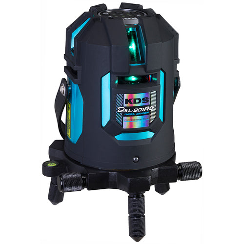 ＫＤＳ　グランドセール品　電子整準リアルグリーンレーザー９０１受光器、三脚付　DSL-901RGN GC