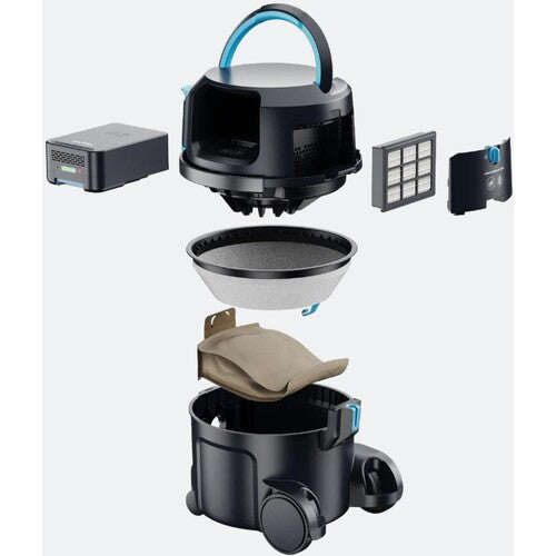 Ｎｉｌｆｉｓｋ　業務用コードレス掃除機　ＶＰ５００Ｒ　ＨＥＰＡ　ＨＥＰＡ１４フィルター標準装備　乾式　マットブラック　107422321