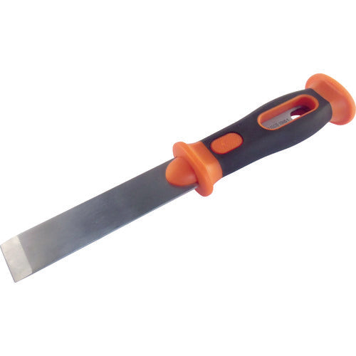 ＴＲＵＳＣＯ ステンレスハンマーへらＴＰＲ樹脂柄 直刃２５ｍｍ TDHS-1