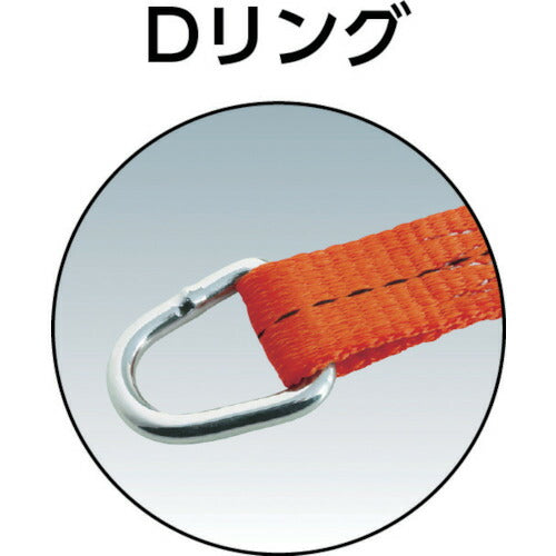 ＴＲＵＳＣＯ ベルト荷締機 ５０ｍｍ幅 ８００ｋｇ Ｄリングタイプ GV50-800D