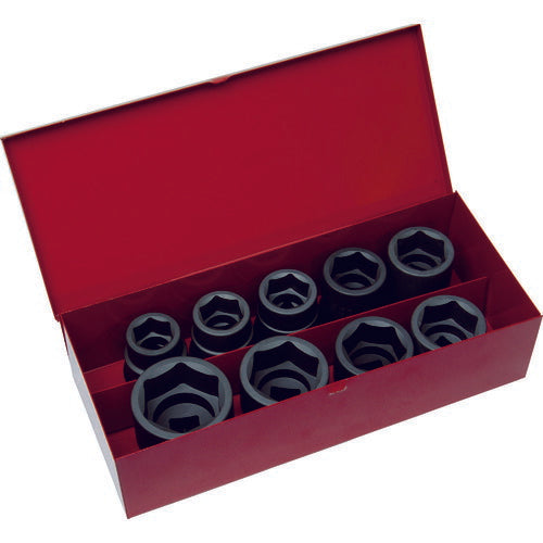 ＴＲＵＳＣＯ インパクト用ソケット９個組セット 差込角１９．０ｍｍ T6-9SET