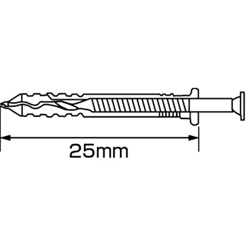 エビ まとめ買い ネイルプラグ（１０００本入） ４Ｘ２５ｍｍ NP425T