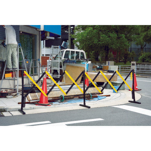 光 プラスチック製伸縮フェンス KPFS-94