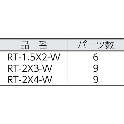 ＫＯＫ 集会用テント らくらくテント Ｗ５．３１ＸＤ３．５５ＸＨ３．０７ 天幕色 白 RT-2X3-W