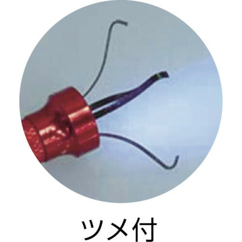 ＴＯＮＥ マグネットハンド ＬＥＤ付 ピックアップツール 全長６１５ｍｍ マグネット径１３ｍｍ PT02