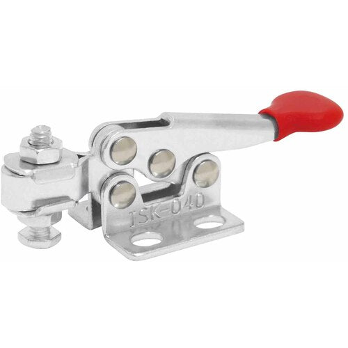 育良 下方押え型トグルクランプ 水平ハンドル（３１１０２） ISK-040