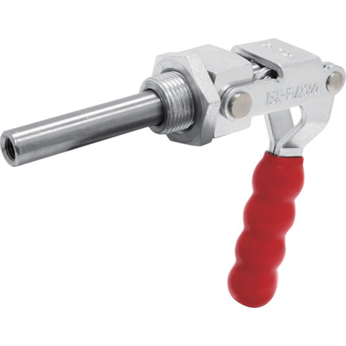 育良 押し引き兼用型トグルクランプ スチール（３１５５４） ストローク６５．５ｍｍ ブラケット取付型 押圧力３．１８ｋＮ ISK-FM2500