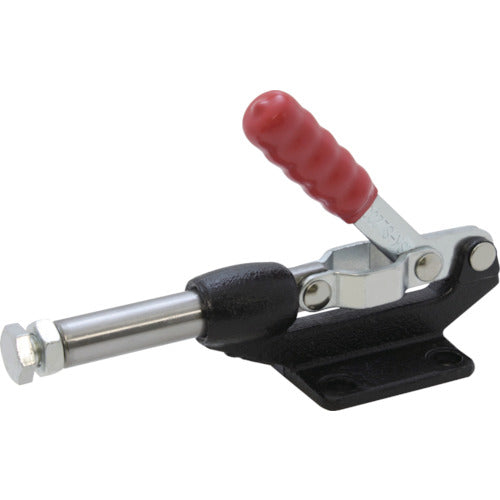 育良 横押し型トグルクランプ スチール（３１４５２） ストローク４２ｍｍ フランジベース 押圧力３．８６ｋＮ ISK-SL2000